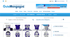 Desktop Screenshot of guiamongagua.com.br